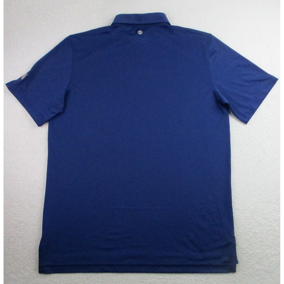Stitch Golf Polo Shirt Mens Medium Blue Performance Stretch AAG 1955 Patch 2023‎ - Picture 9 of 10